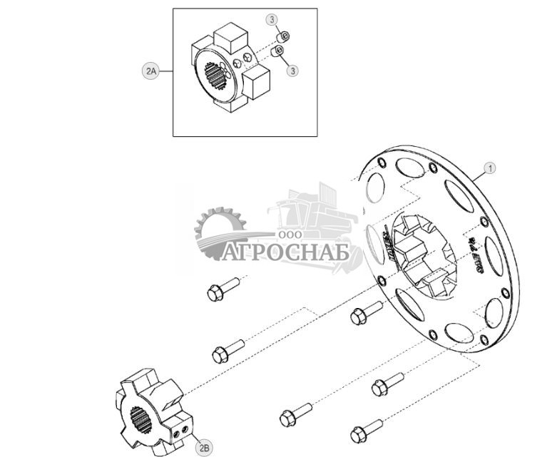 Муфта маховика (ЭГ управление) - ST1478 158.jpg